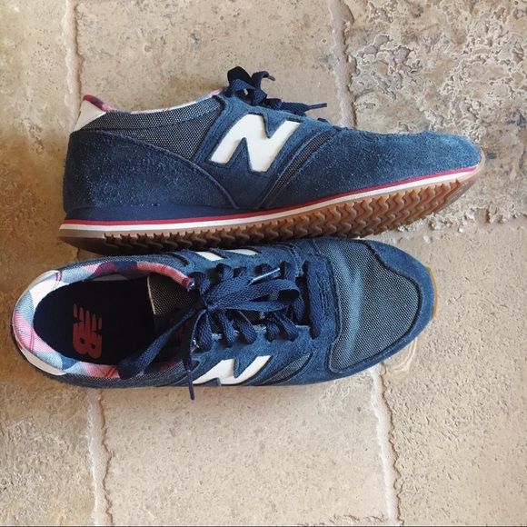 new balance plaid sneakers